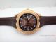 Best Quality Copy Patek Philippe Aquanaut 43mm Watch Rose Gold Chocolate Arabic Dial (2)_th.jpg